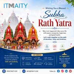 Celebrate the Divine Spirit of Subha Rath Yatra with ITMAITY