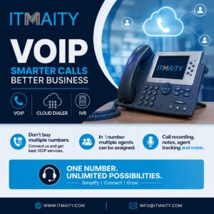 VOIP Solutions by ITMAITY: Smarter Calls, Better Business
